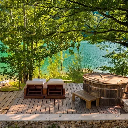 Maison Du Lac Rivage I Bord Du Lac, Sauna & Bain Nordique Dom wakacyjny Castelnau-de-Mandailles