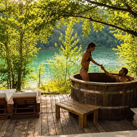 Dom wakacyjny Maison Du Lac Rivage I Bord Du Lac, Sauna & Bain Nordique Castelnau-de-Mandailles